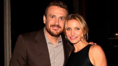 Still from Jason Segel & Cameron Diaz, Matt Walsh, "Weird Al" Yankovic