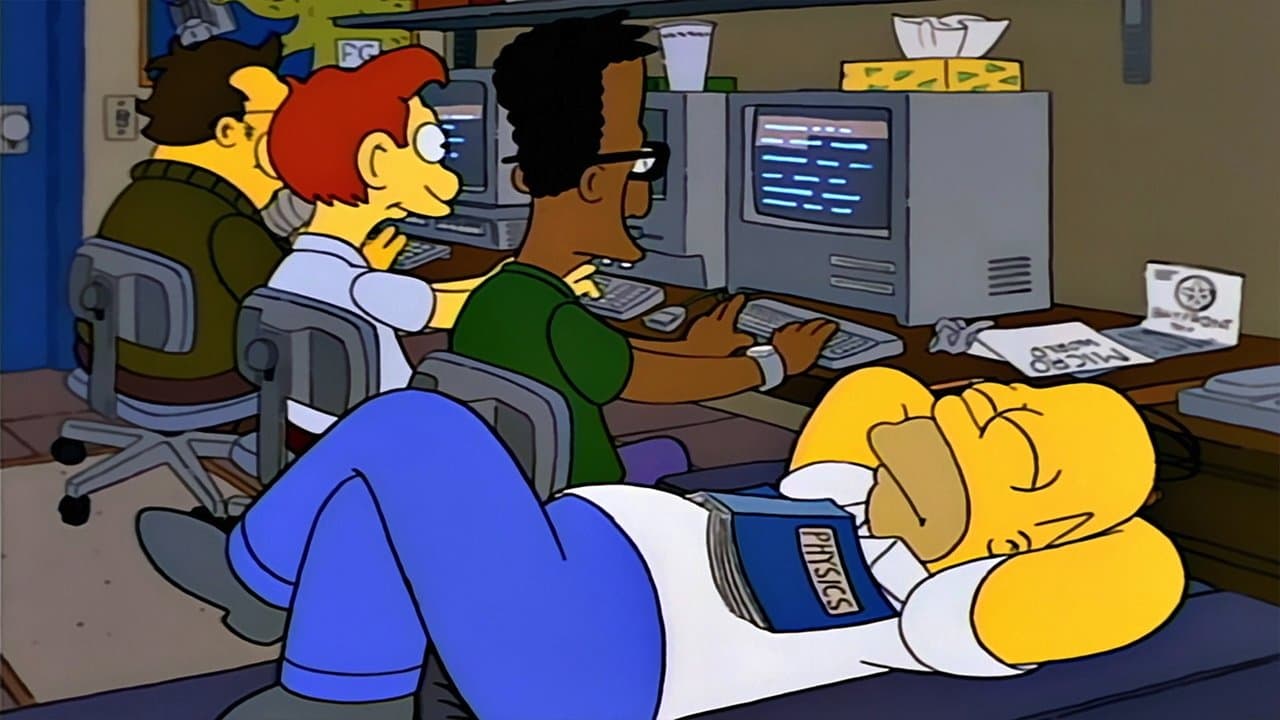 Still from Homer Goes to College