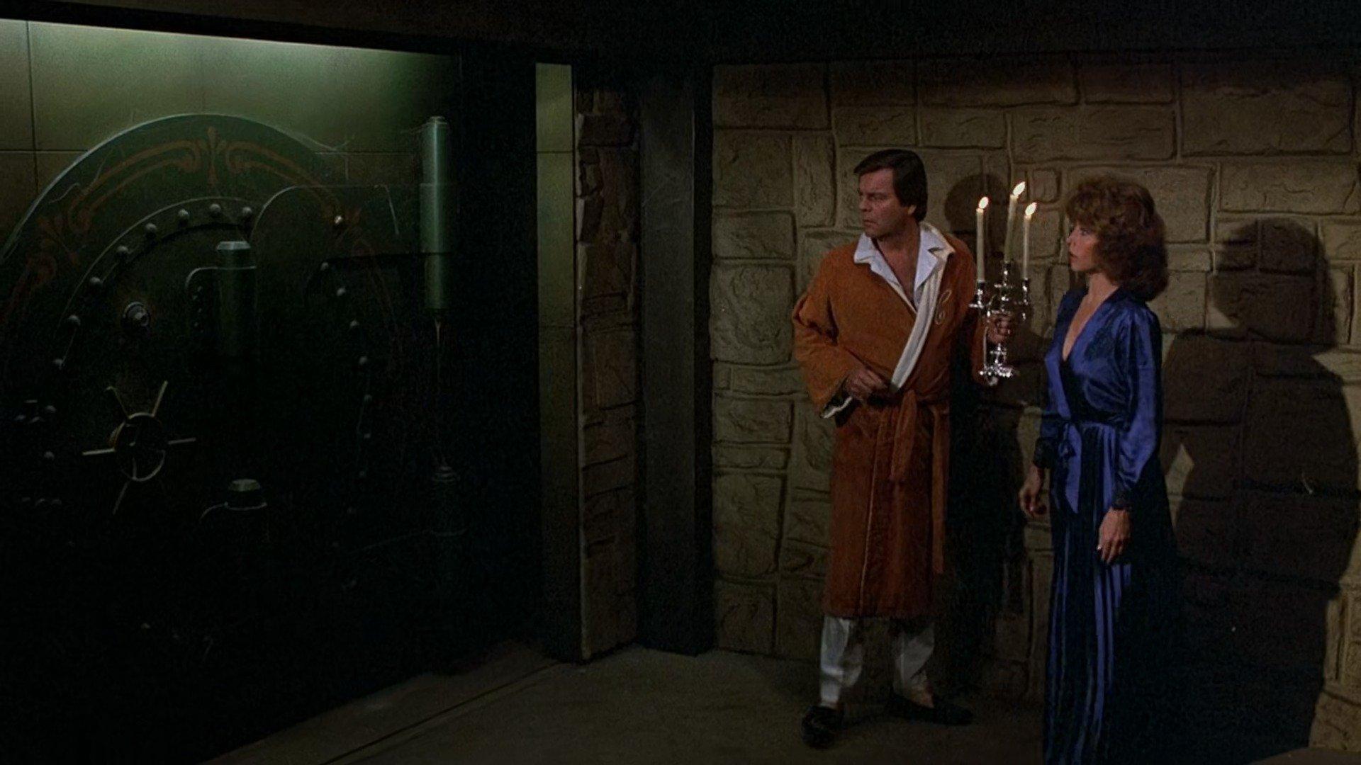 Still from Blue Chip Murder