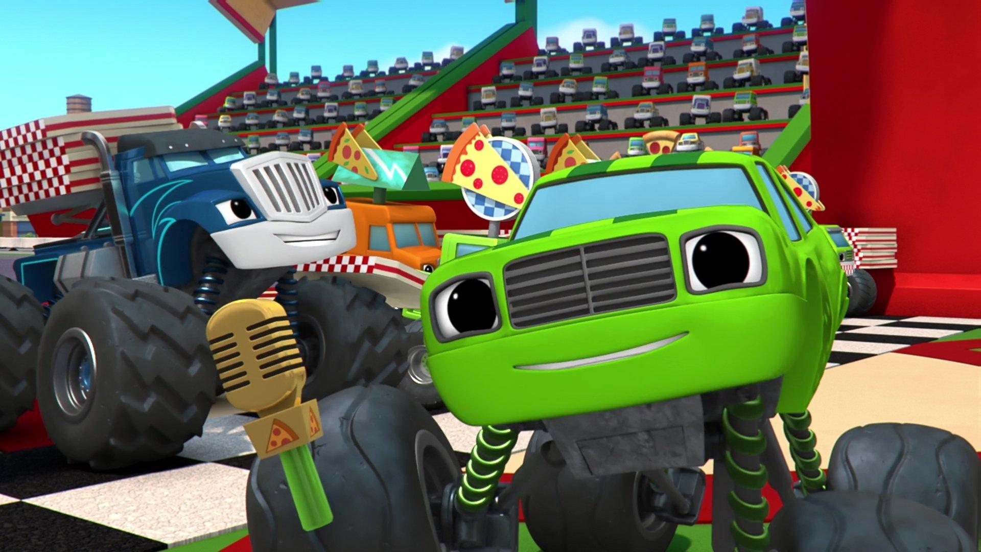 Still from The Great Pizza Race