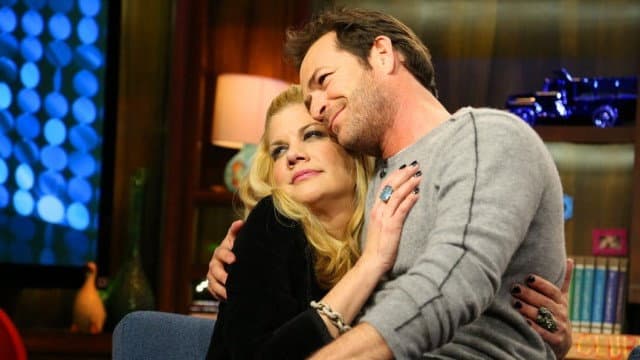 Still from Kristen Johnston & Luke Perry