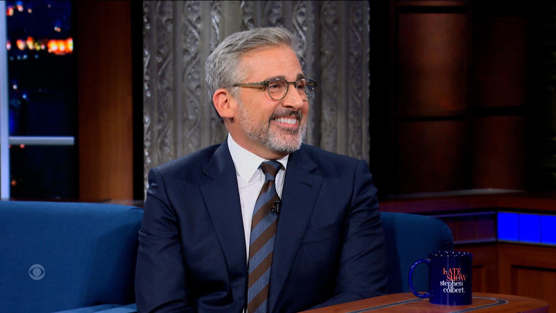 Still from 5/13/24 (Steve Carell, Paul Simon)