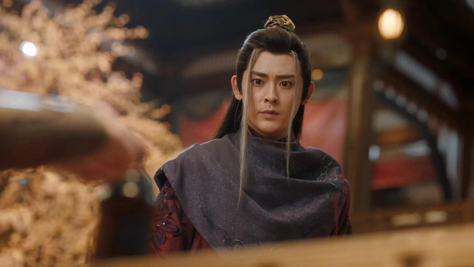 Still from Golden Coffin and the Monk Wuxin
