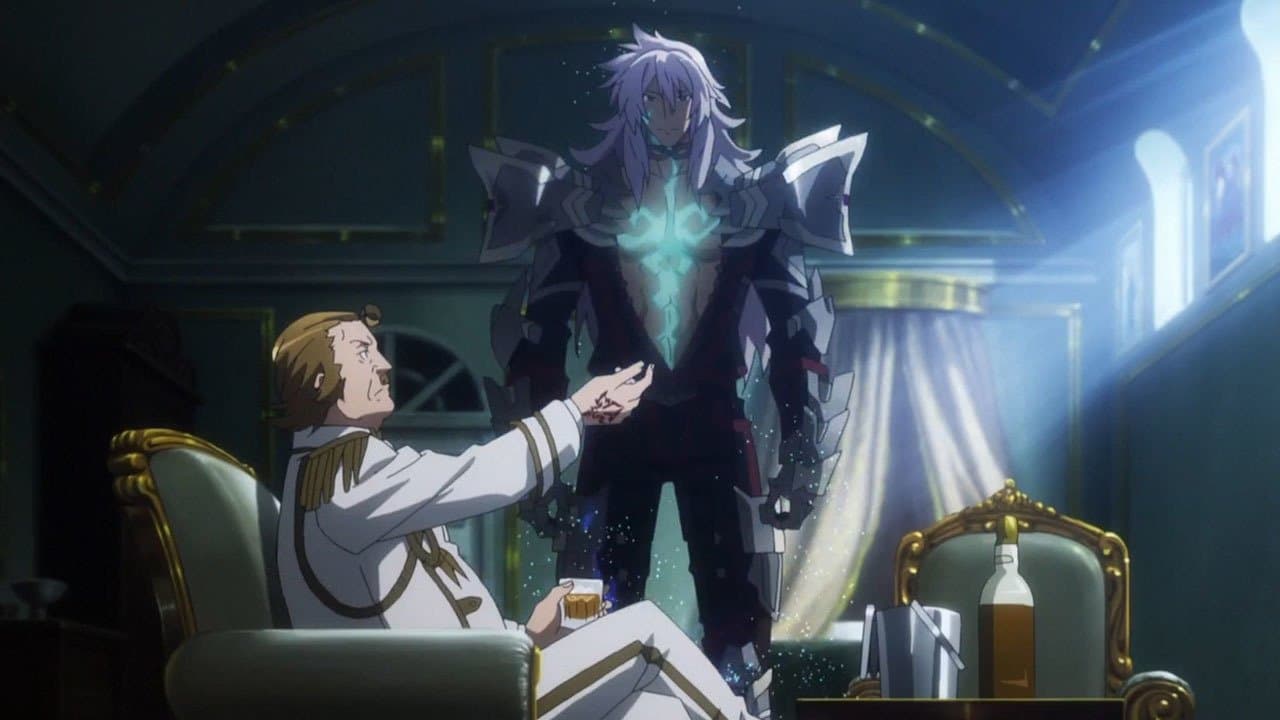 Still from The Saint Departs