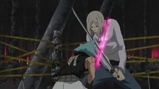 Still from Warrior or Slaughterer? Showdown: Mifune vs. Black☆Star?