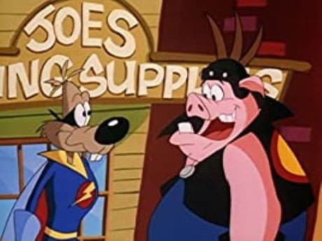 Still from Hogs Wild