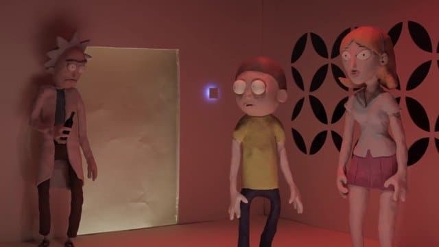 Still from Rick and Morty The Non-Canonical Adventures: Ex Machina