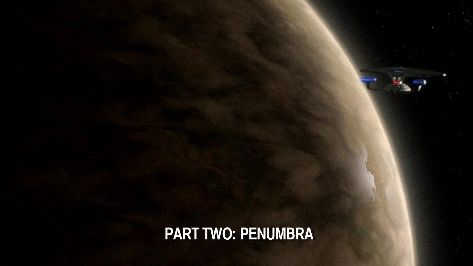 Still from The Sky's The Limit: The Eclipse of Star Trek TNG - Part 2: Penumbra