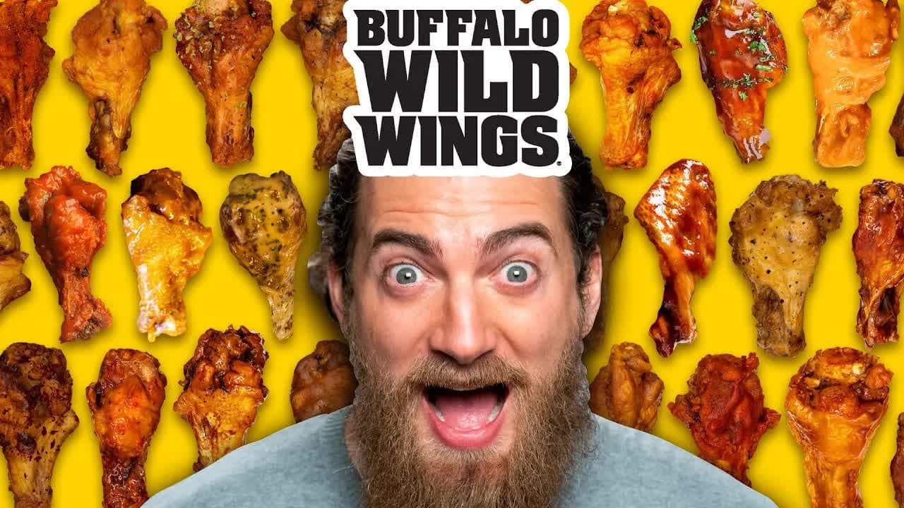 Still from We Try EVERY Buffalo Wild Wings Flavor