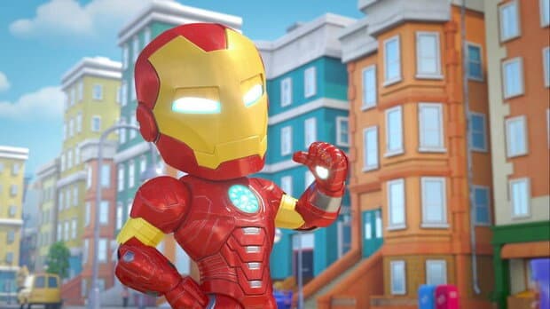 Still from Iron Man Lends a Hand