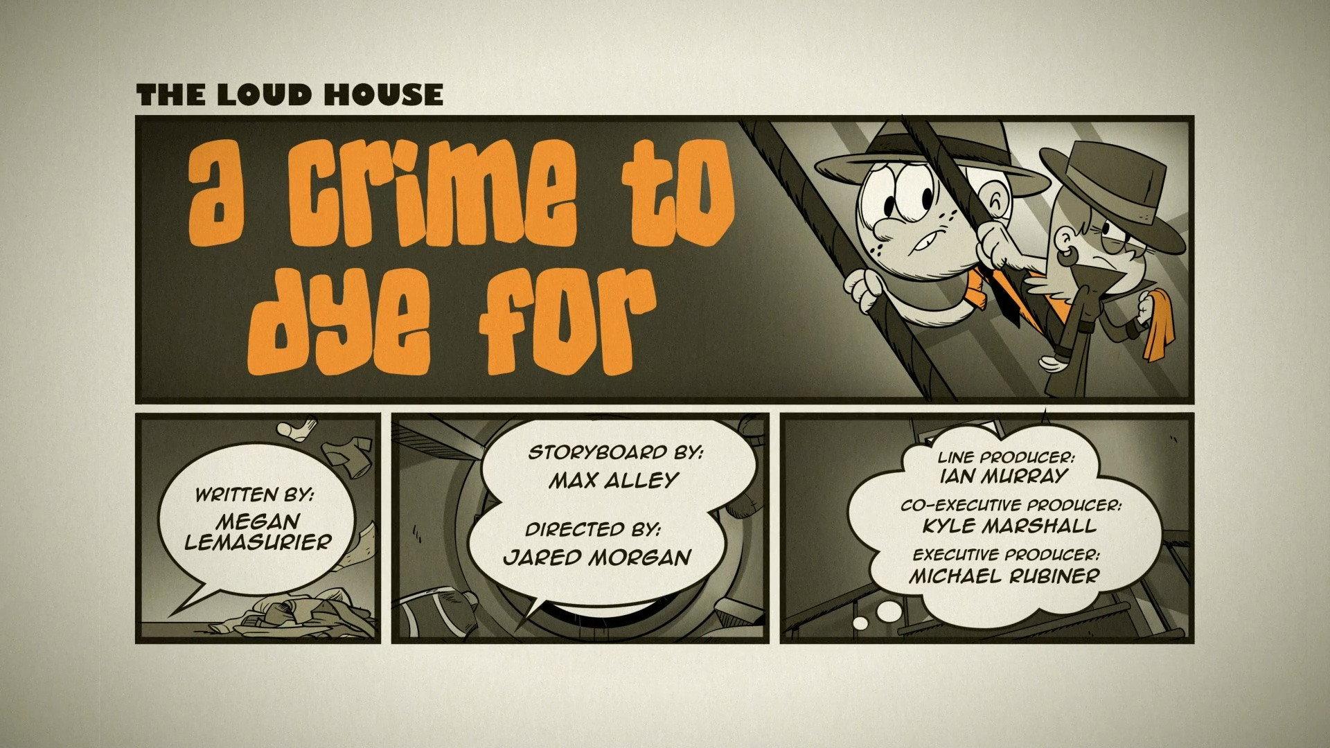Still from A Crime to Dye For