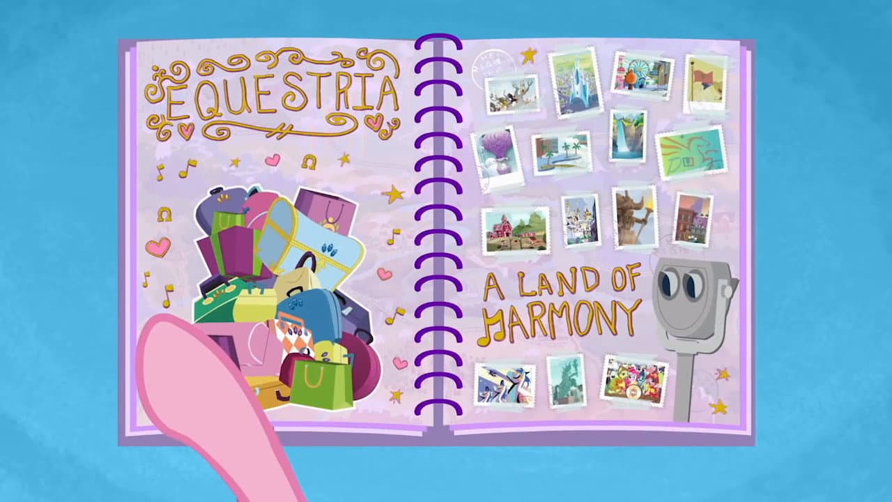 Still from Baby Flurry Heart’s Heartfelt Scrapbook: Equestria: A Land of Harmony