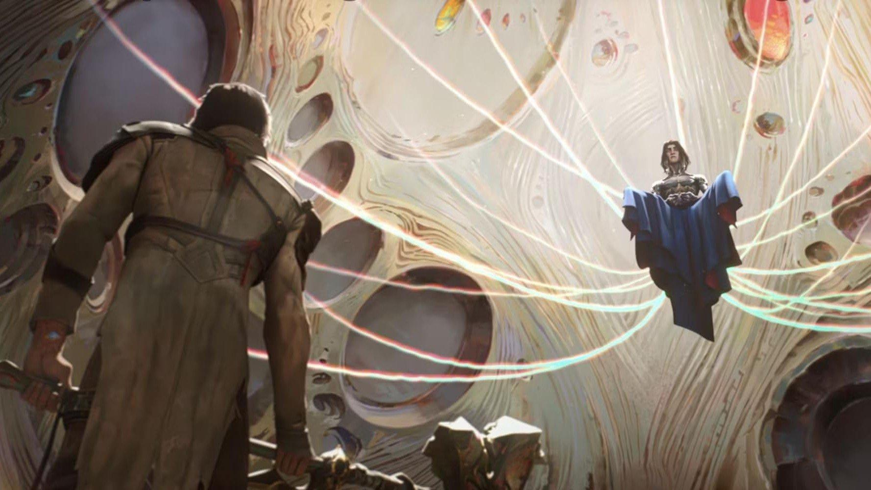 Still from The Message Hidden Within the Pattern