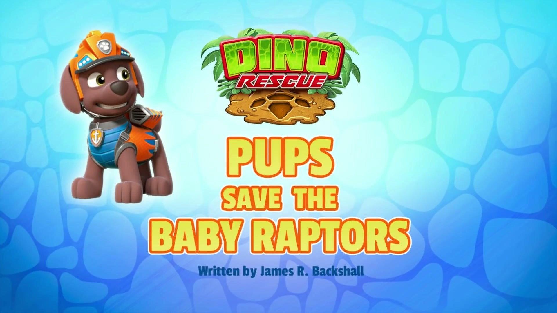 Still from Dino Rescue: Pups Save the Baby Raptors