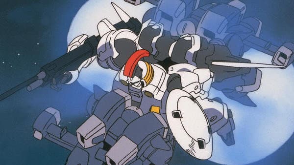 Still from Tallgeese Destroyed