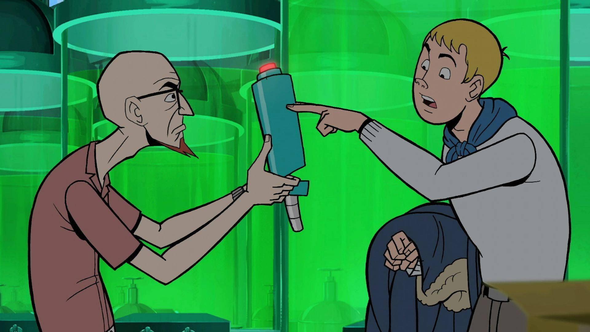 Still from Blood of the Father, Heart of Steel