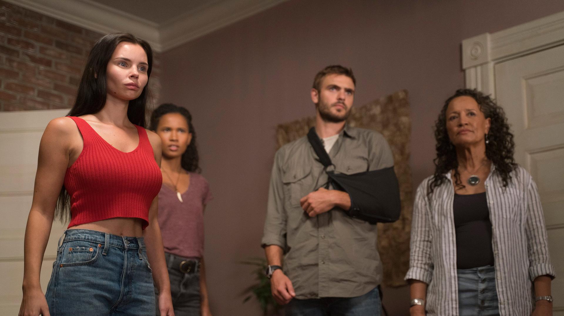 Still from The Arrival