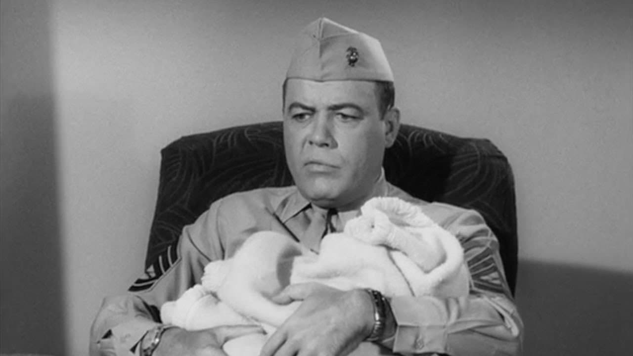 Still from Sergeant Carter, Marine Baby Sitter