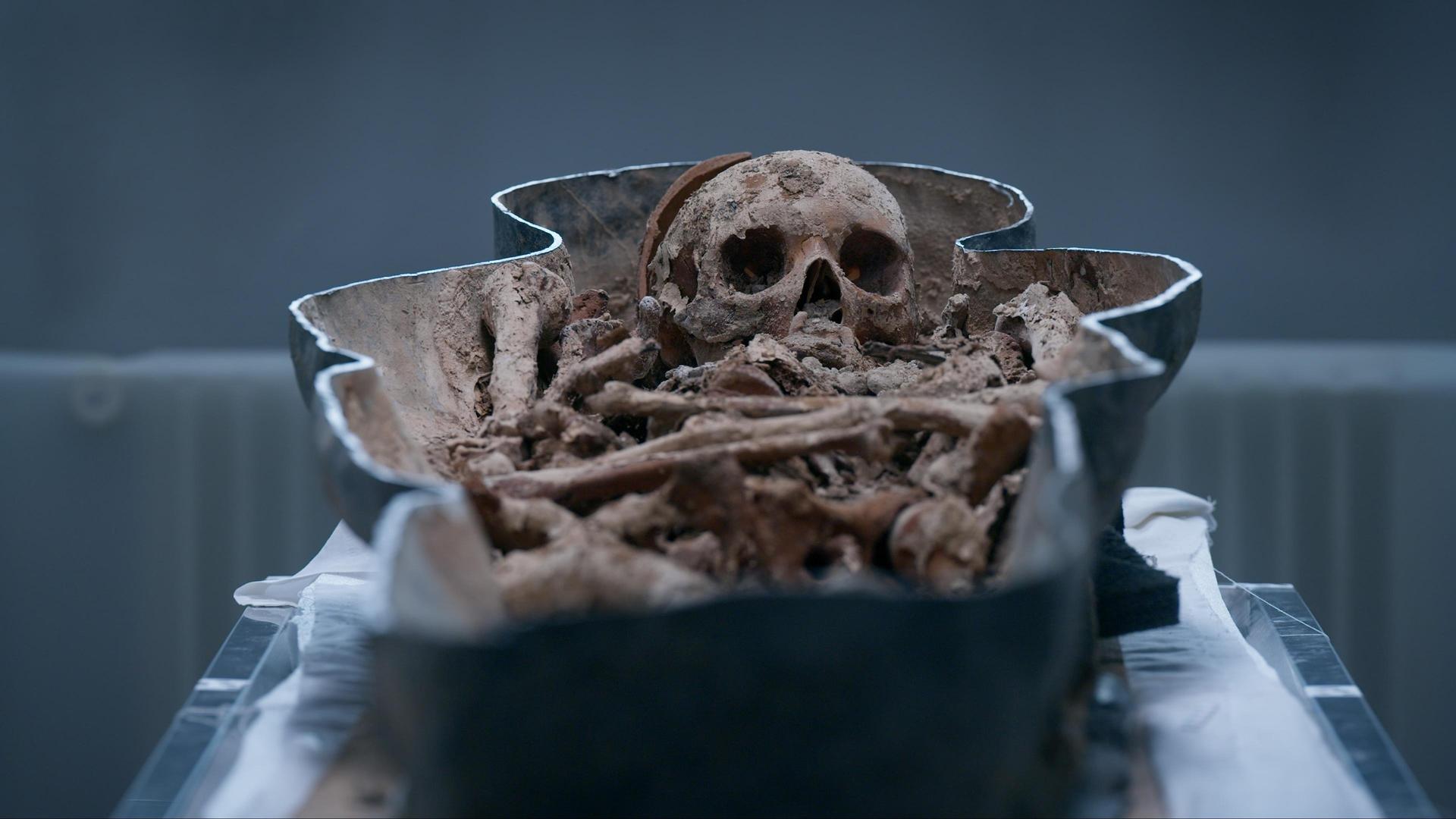 Still from Lost Tombs of Notre Dame