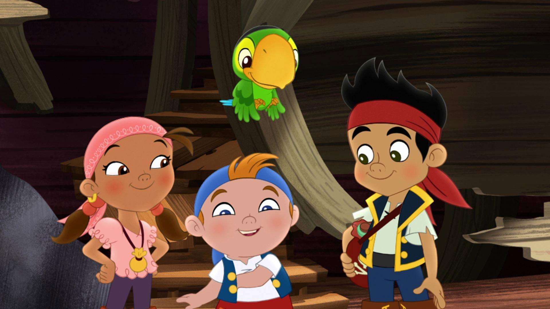 Still from Pirate Genie-in-a-Bottle!