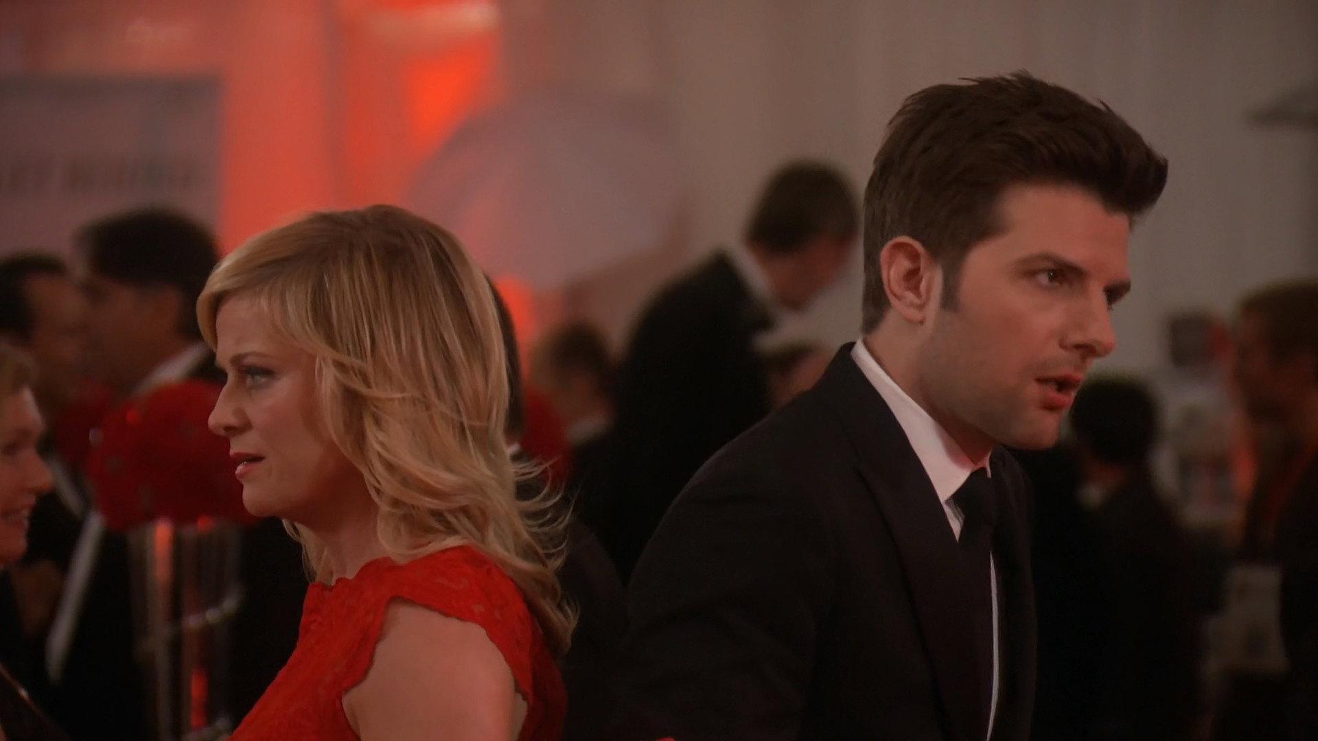 Still from Leslie and Ben