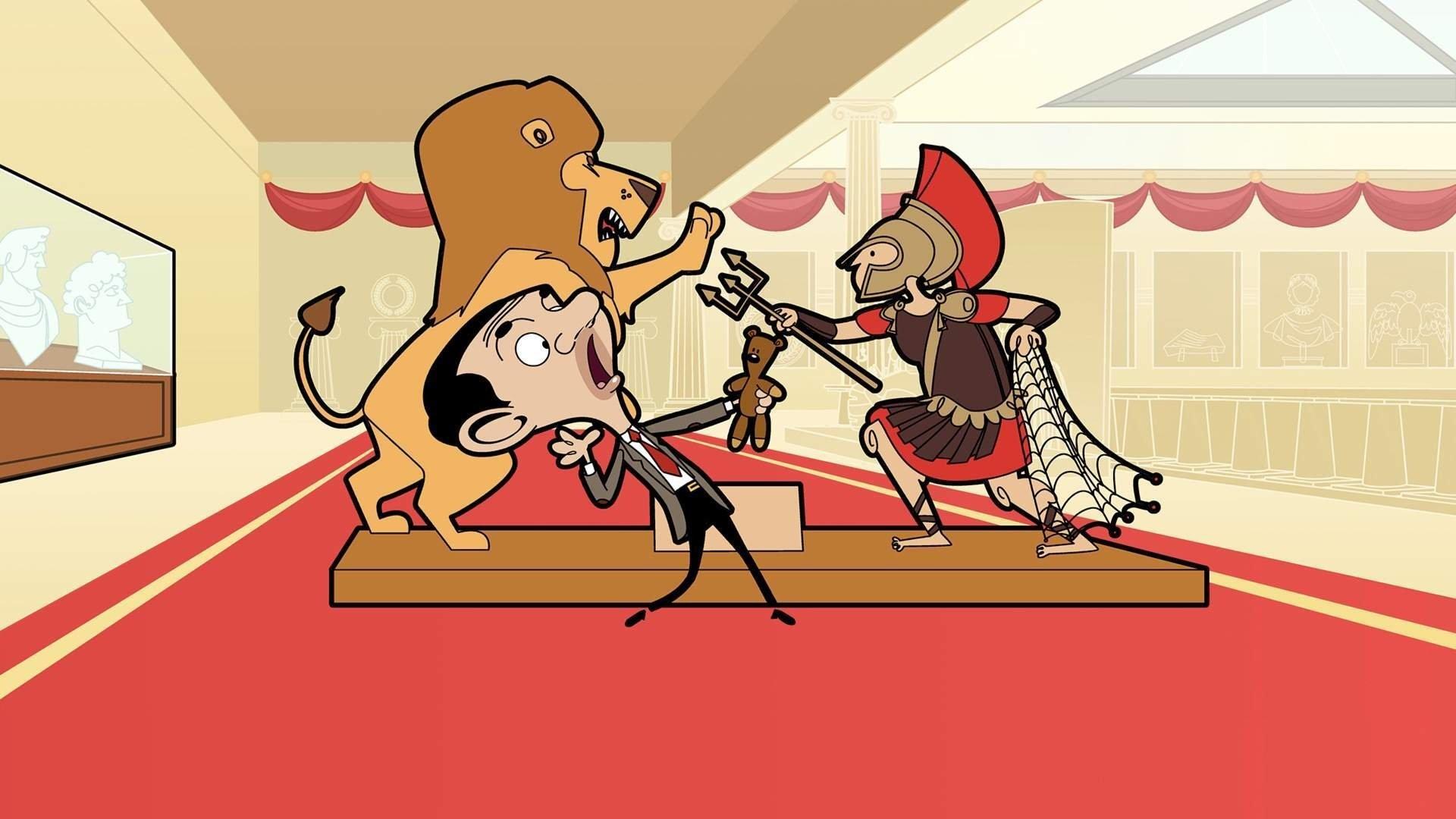 Still from Bean at the Museum