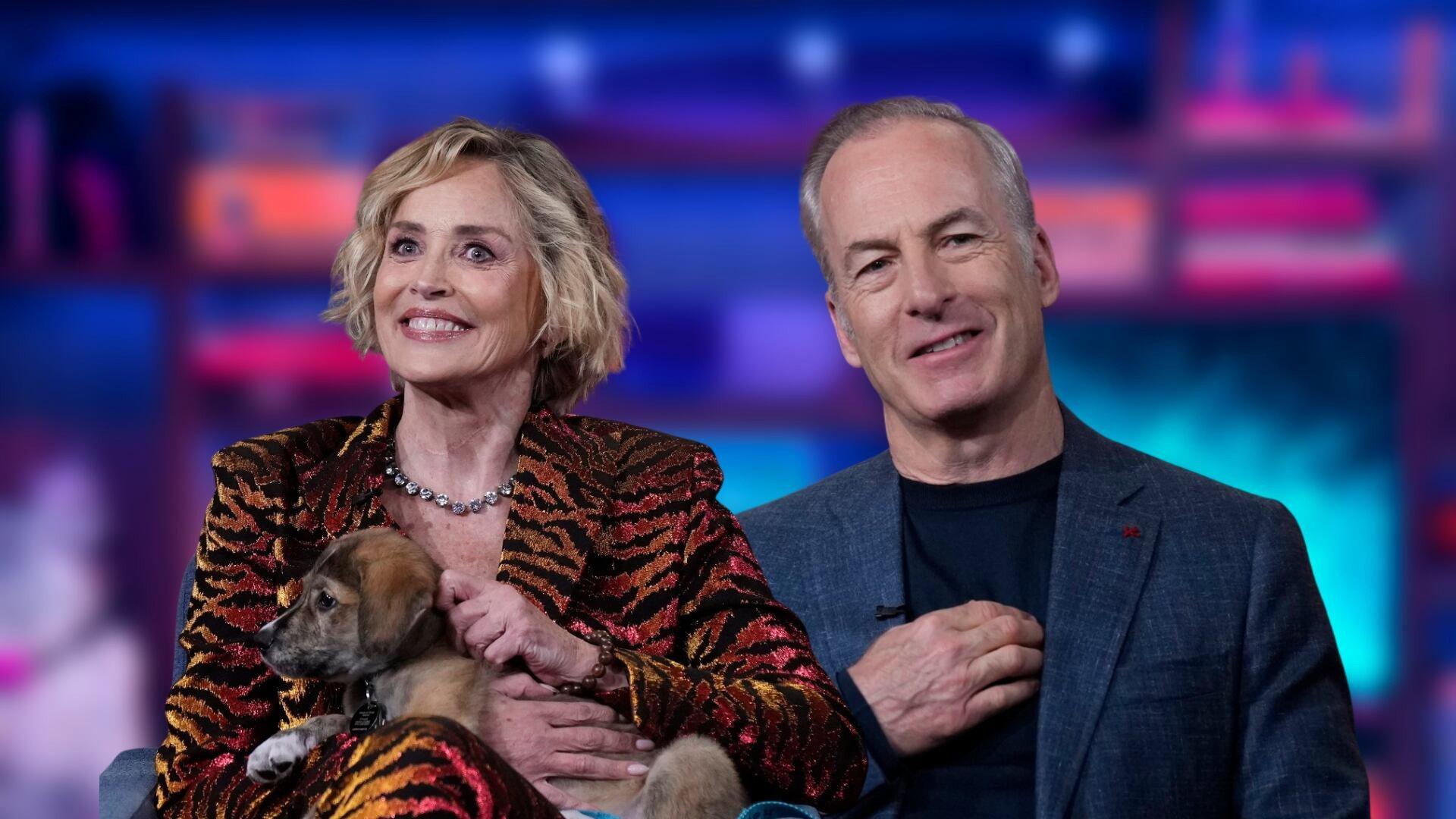 Still from Sharon Stone, Bob Odenkirk
