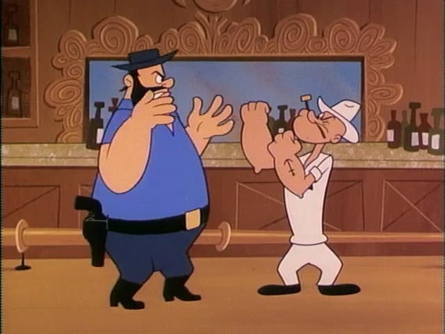 Still from Dead-Eye Popeye