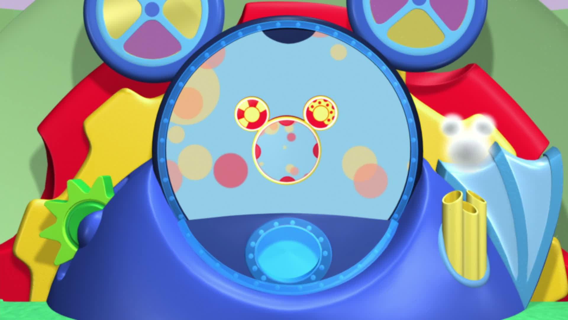 Still from Mickey's Train Station