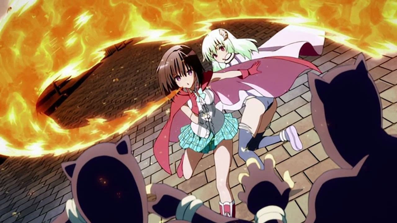 Still from Girl of Blaze ~Magical Kyouko - Flame~ / Infiltration ~Kyouko in Trouble?~ / Adhesion ~But no Ill Intent~