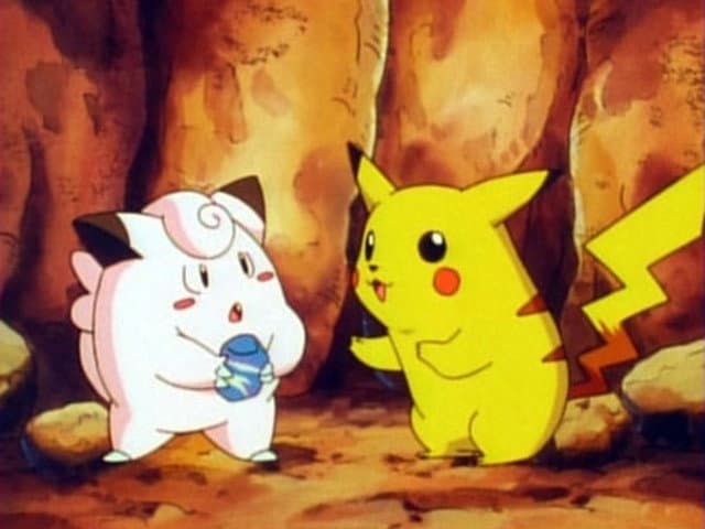 Still from Clefairy and the Moon Stone
