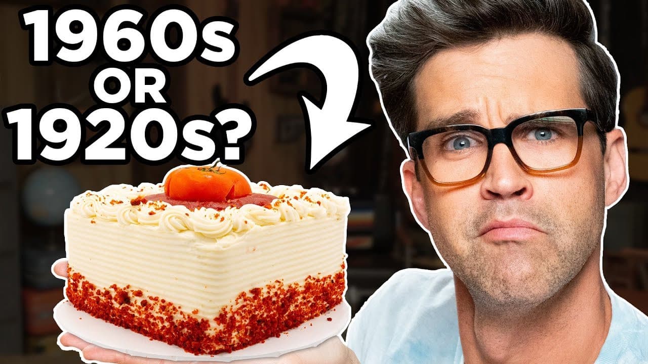 Still from 100 Years of Cake Taste Test