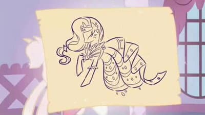 Still from Evolution Of A Scene 6: Episode 14 - Gala Dress Design