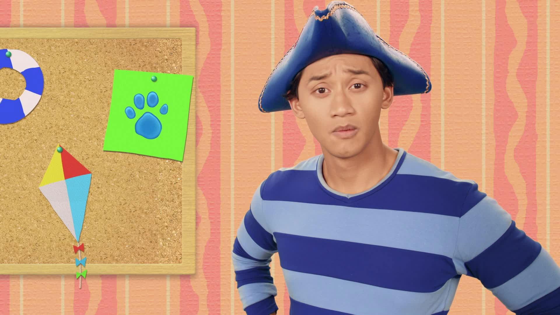 Still from Blue's Treasure Hunt