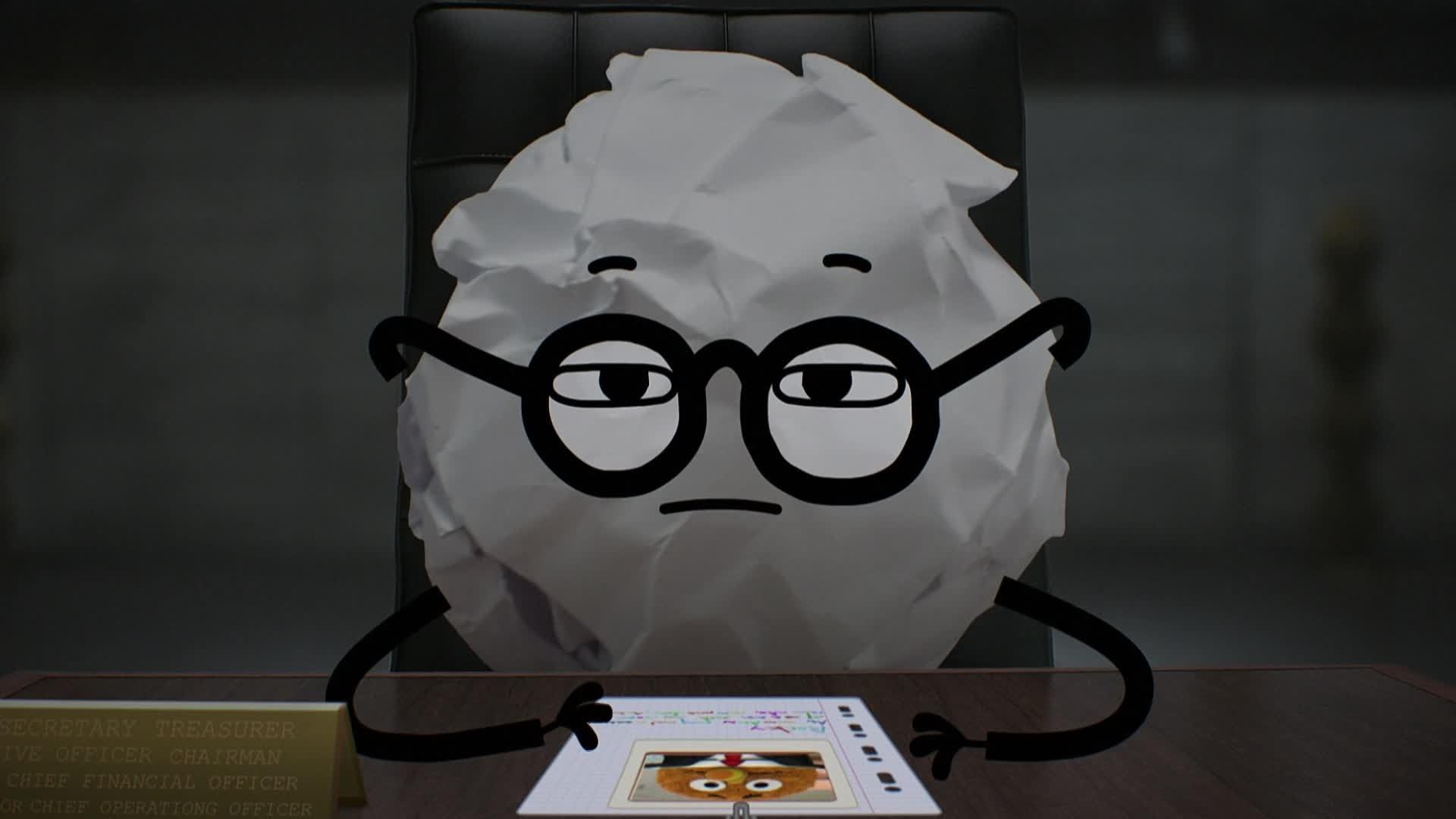 Still from The Boss