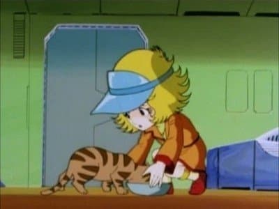 Still from The Cat Taken Aboard in Space