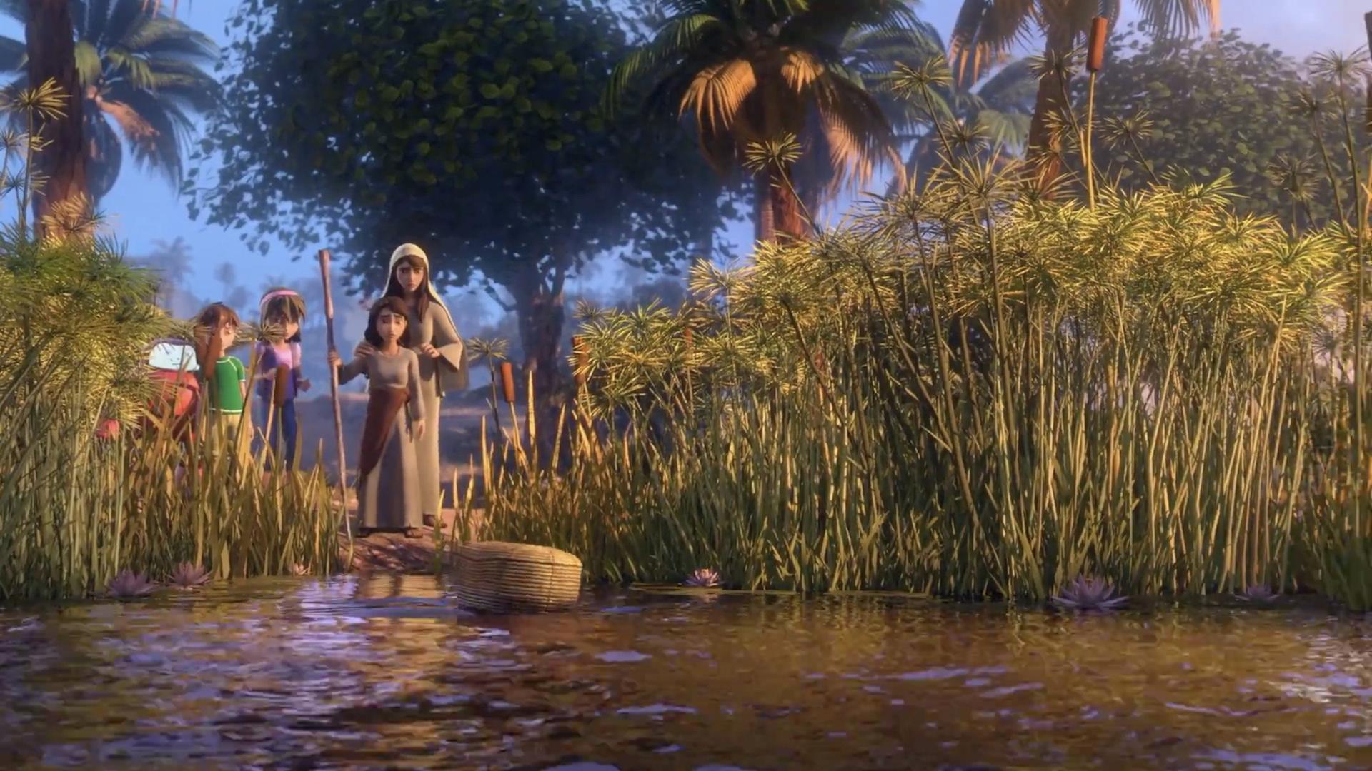 Still from The Birth of Moses