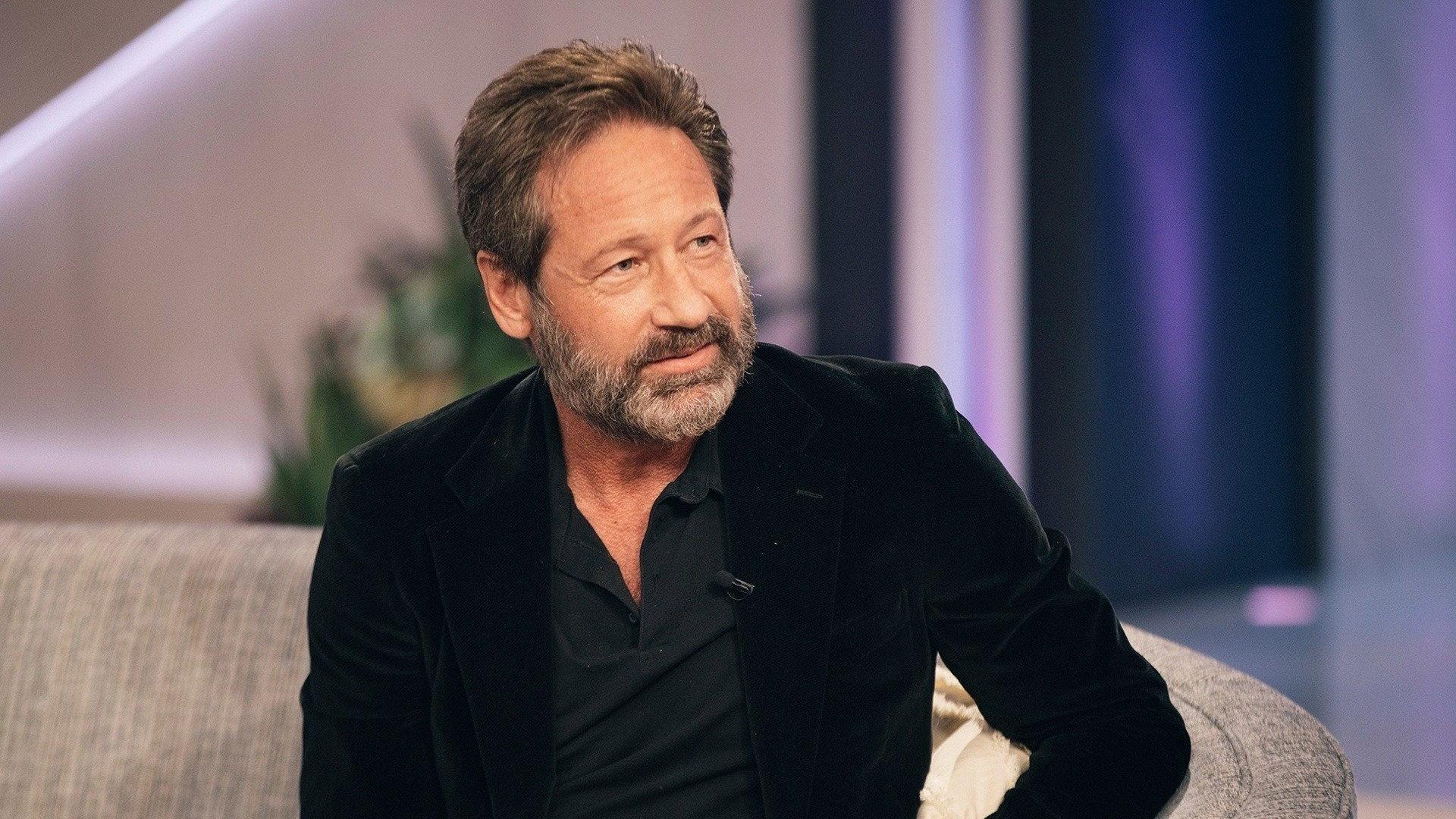 Still from David Duchovny, Ms. Pat, Soman Chainani, Aespa