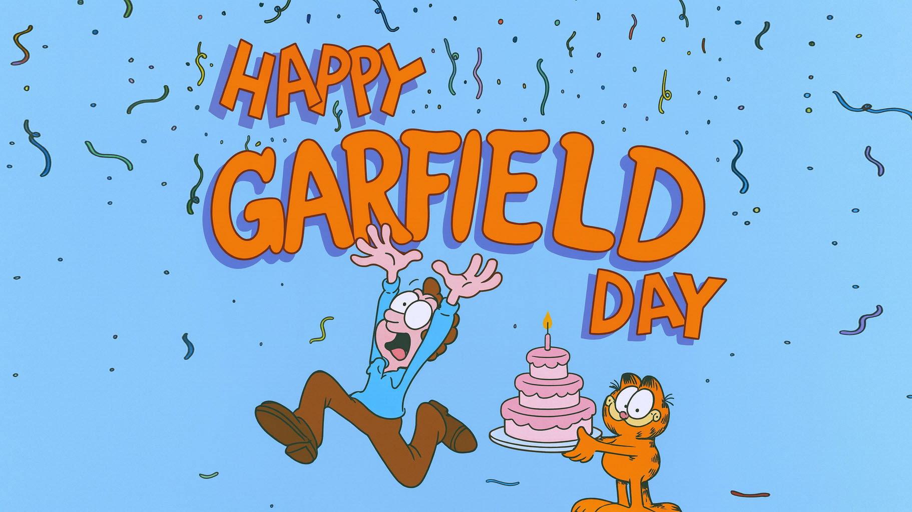 Still from Happy Garfield Day