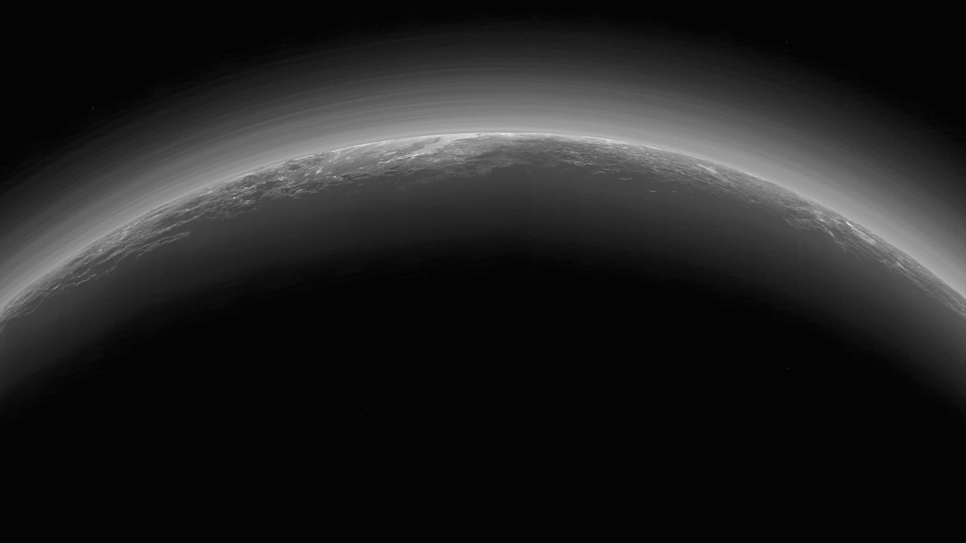 Still from Pluto and Beyond