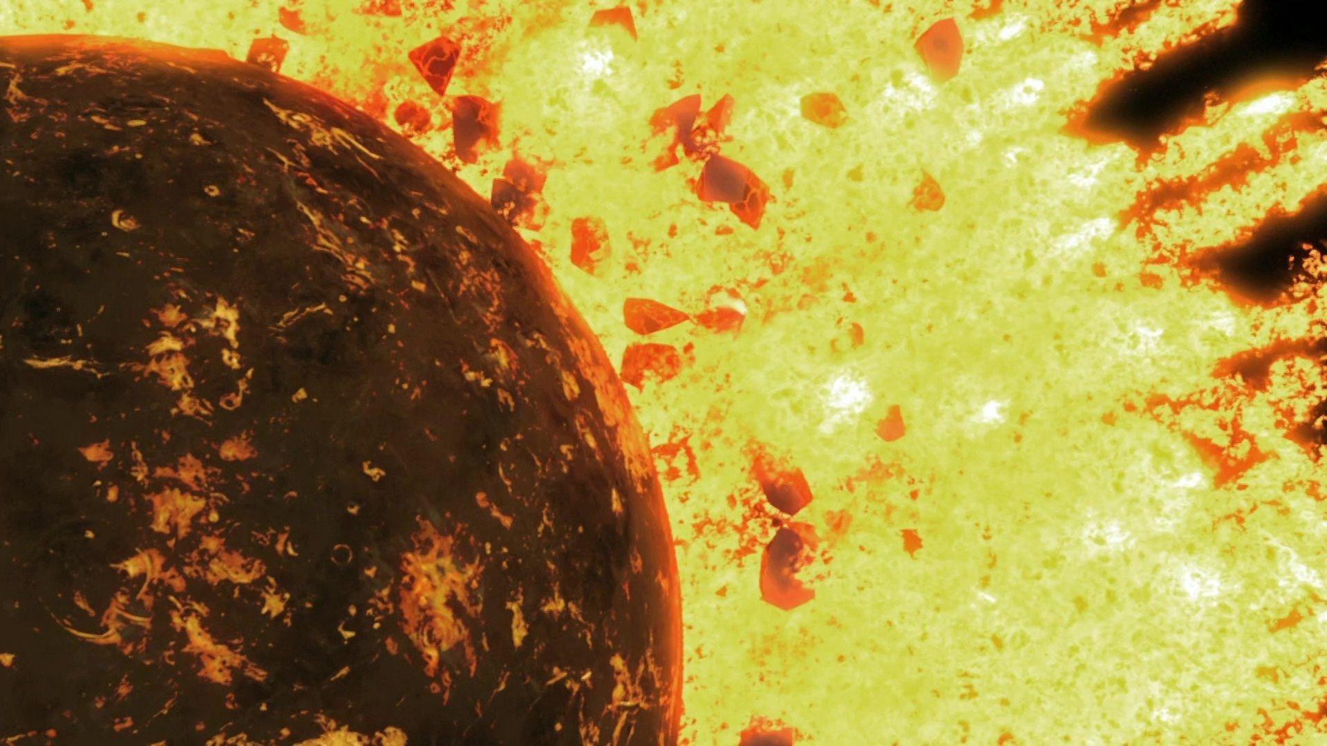 Still from Earth, Venus's Evil Twin