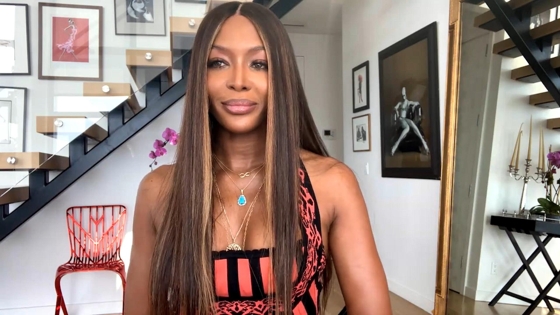 Still from Naomi Campbell