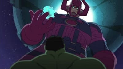 Still from Galactus Goes Green
