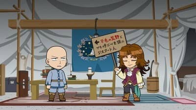 Still from Tigre and Vanadis 8: Scoffer vs. Baldie