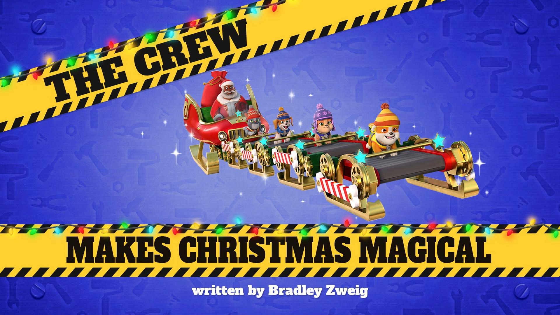 Still from The Crew Makes Christmas Magical