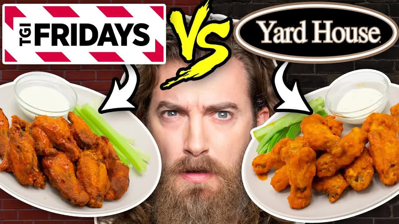 Still from TGI Friday's vs Yard House Taste Test | FOOD FEUDS