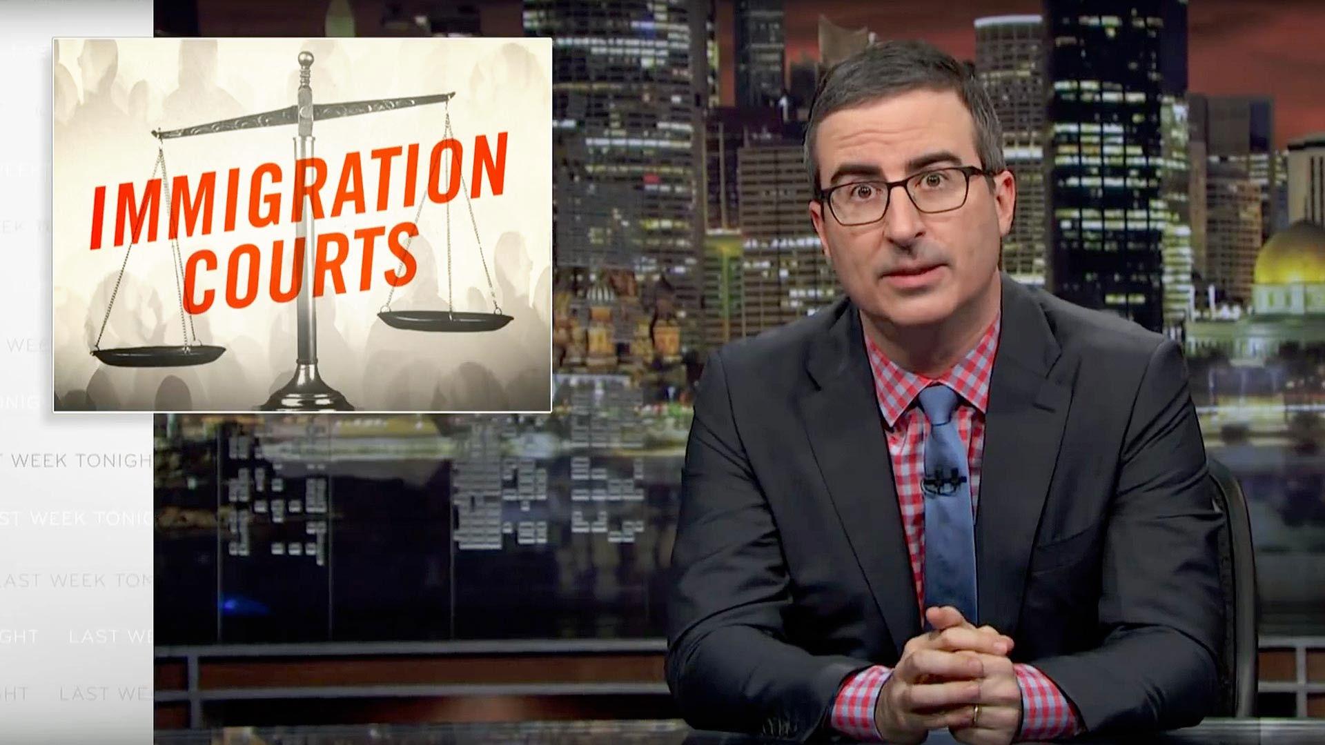 Still from Immigration Courts