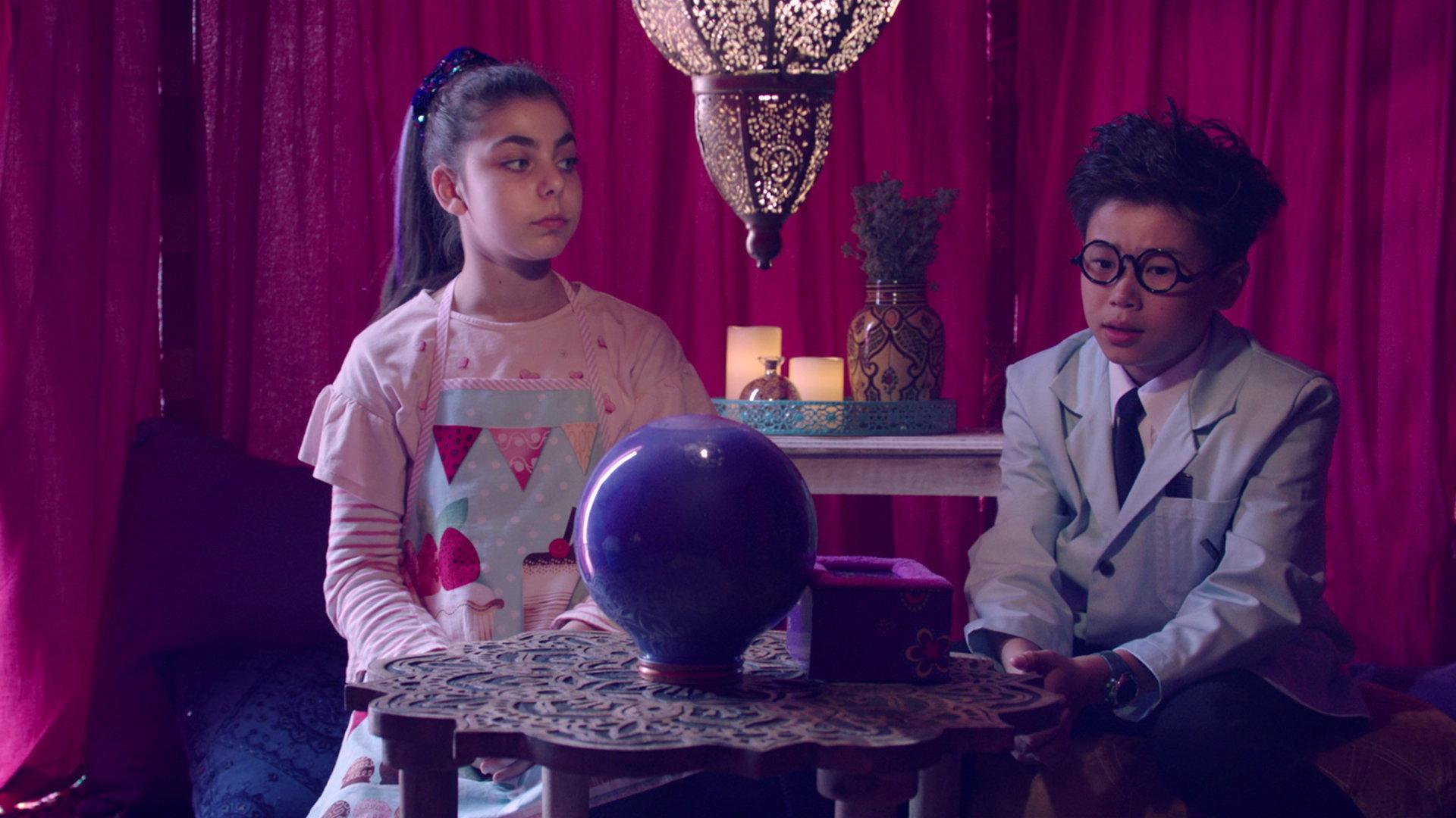 Still from The Case of the Fishy Fundraiser / The Case of the Incredible Fortune Teller
