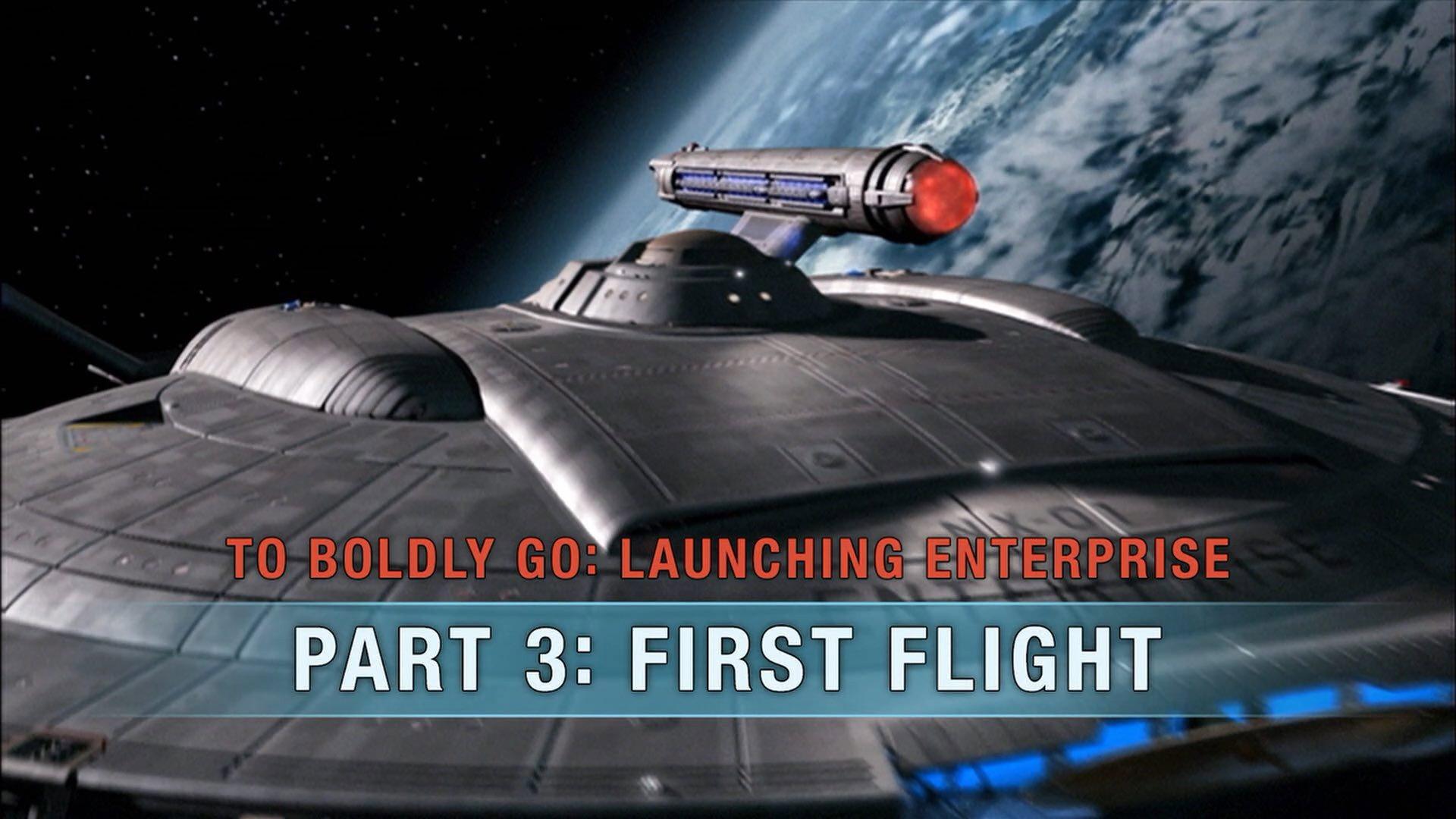 Still from To Boldly Go: Launching Enterprise - Part 3: First Flight
