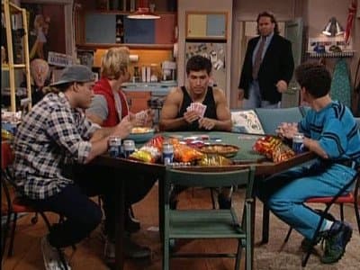 Still from The Poker Game